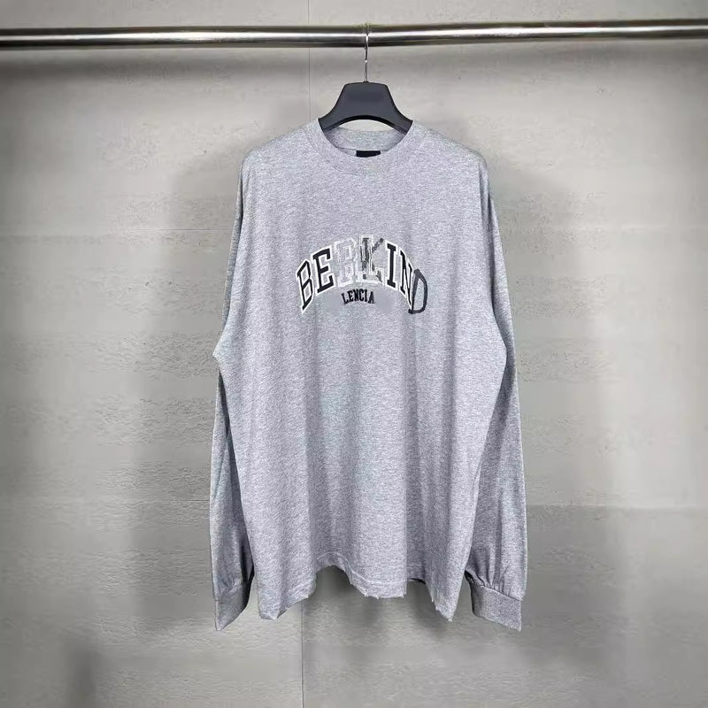 Mens T-shirts Paris embroidery LOGO