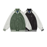 Unisex Hoodie Autumn Embroidery Baseball Jacket