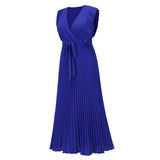 Women Date Dress Chiffon Dress Slim Fit Dress