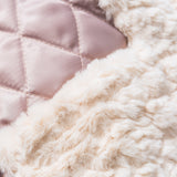 Unisex Winter Cotton Coat Plush Hooded Cotton-Padded Neutral Embroidered Letter Cotton-Padded Jacket