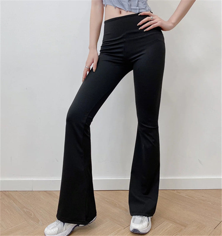 Women Sweatpants Autumn Tight Casual Pants Bell-Bottom Pants