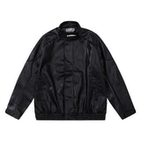 Unisex Jacket Fall Locomotive Style Leather Coat