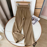 Women Sweatpants Autumn and Winter Straight Casual Pants Loose Wide-Leg Pants