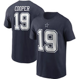 NFL T-Shirts Men's Outdoor Sports T-Shirts Short Sleeves NFL Football Denim