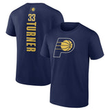 NBA T-Shirts NBA Basketball T-Shirt Pacers Jersey Short Sleeve Men's Sports