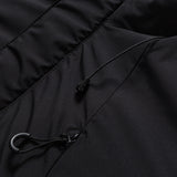 Unisex Winter Cotton Coat Zipper Multi-Pocket Stand-up Collar down Jacket Vintage Velvet down Jacket