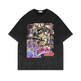 Washed and old short-sleeved T-shirt short-sleeved