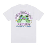 Emotionally Fragile Handle with Care Cute Frog Meme T Shirts