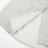 Women Dress Stripe Long Sleeve Shirt Skirt