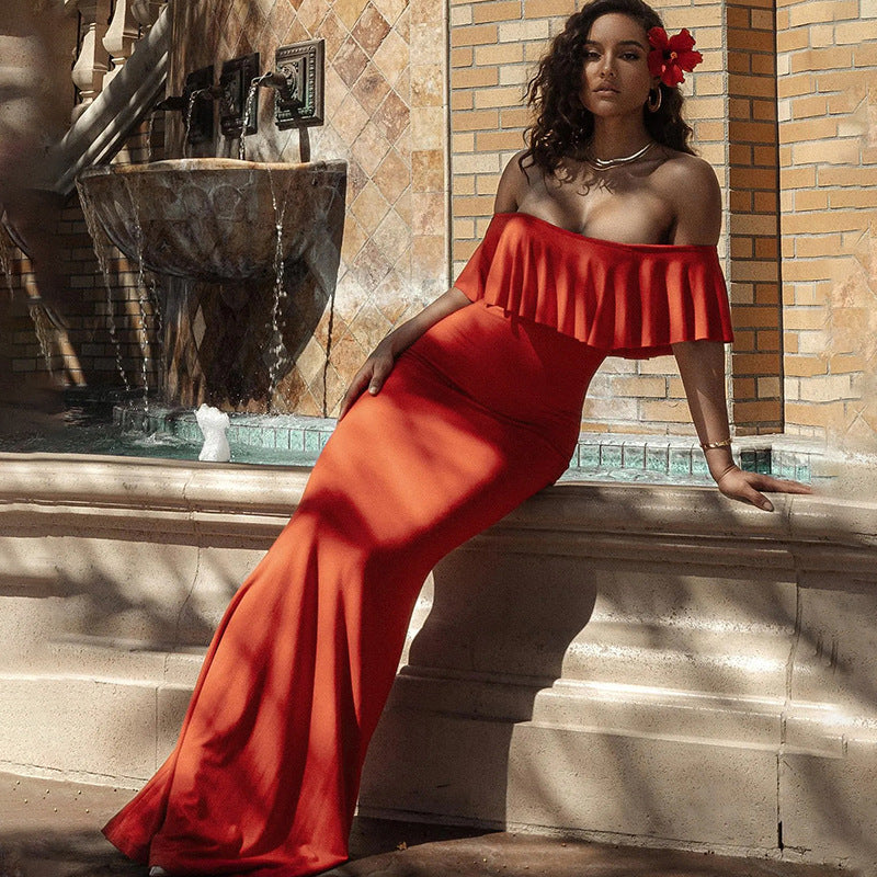 Women Dresses Sexy Backless Long Dress Dress