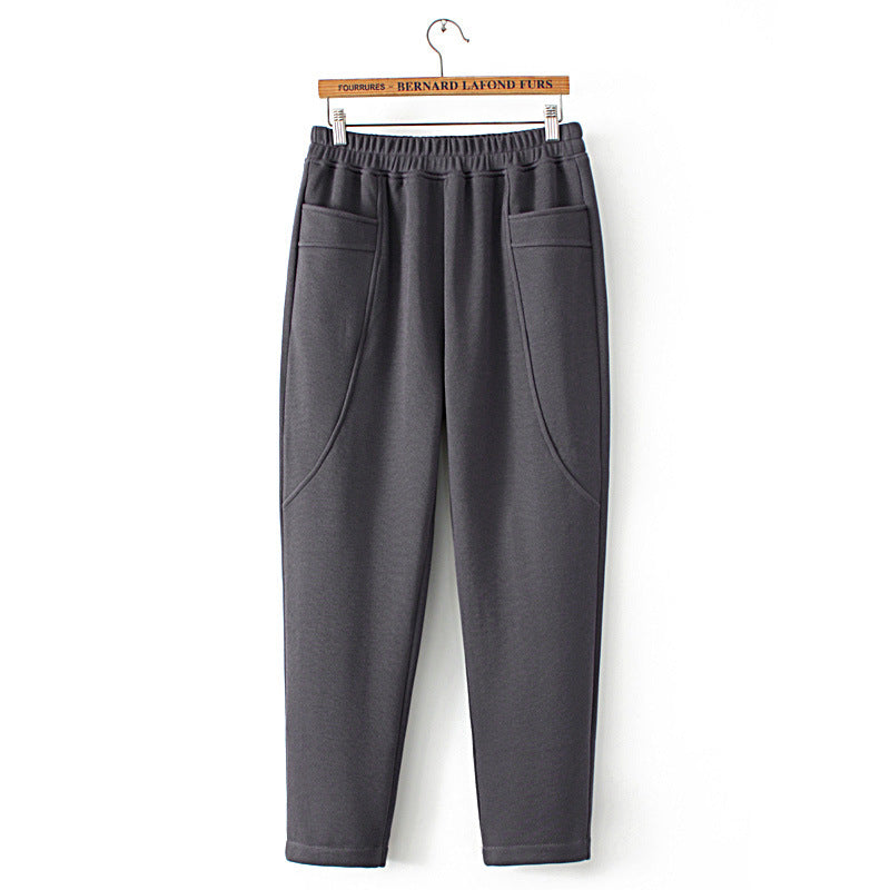 Women Sweatpants Autumn and Winter Loose Casual Pants