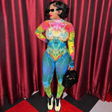 Women Jumpsuit Fall Slim Fit Zipper Turtleneck Long Sleeve Jumpsuit