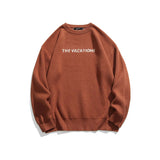 Unisex Sweater Autumn Back Letter Printed Sweater