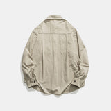 Unisex Jacket Fall Lapels Loose Shirt