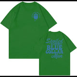 Spoiled By My Blue Collar Man T-Shirt Funny Blue Collar Shirt