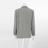 Women Trench Coat Suit Jacket Loose Autumn and Winter
