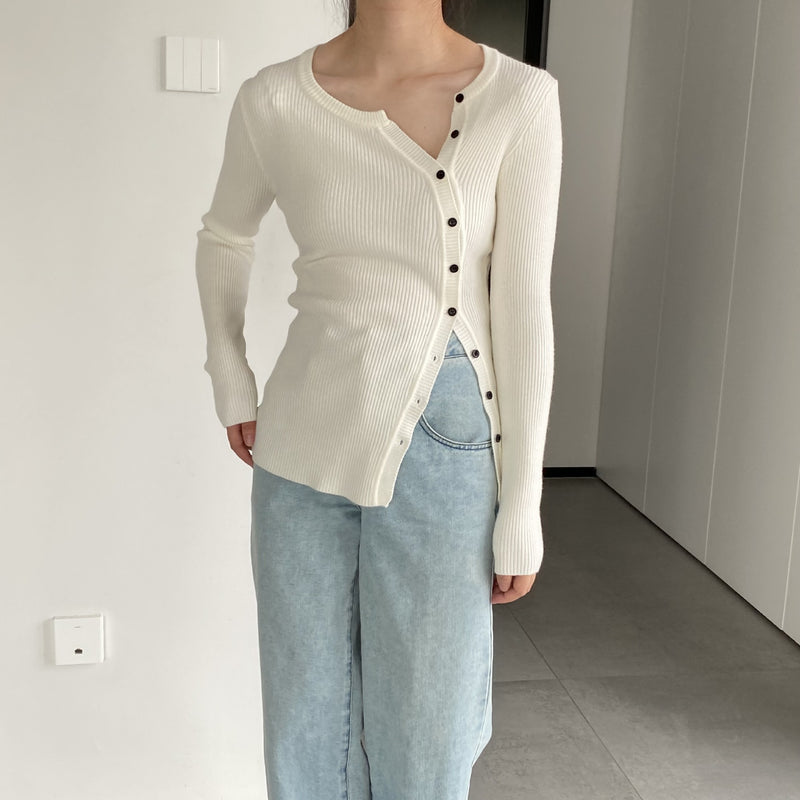 Women Cardigan Sweater V-neck Long Sleeve Cardigan Top 8t8318