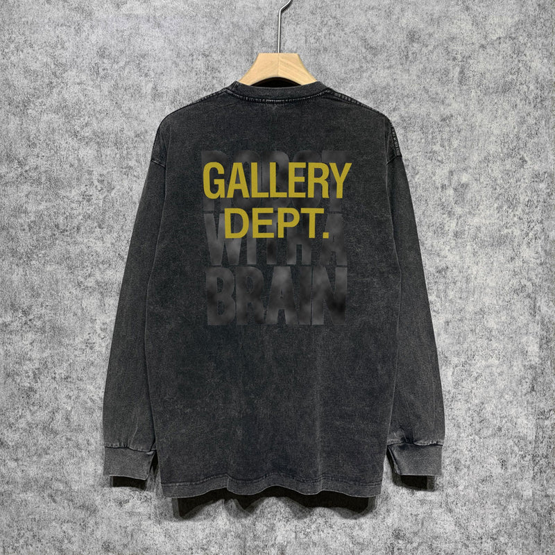 Gallery Dept Long Sleeve Shirt Vintage T Shirt Washed and Worn Vintage Long Sleeve T-shirt