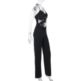 Women Tops Summer Lace Jumpsuit Sexy Slim Jumpsuit