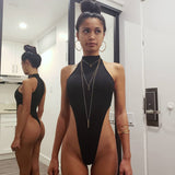 Women Jumpsuit Summer Sexy Slim Sleeveless round Neck Jumpsuit