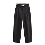 Women Sweatpants Fall Loose Casual Straight-Leg Harem Pants