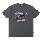 Men T Shirt Couple Short Sleeve T-shirt Men and Women Vibe Retro Half Sleeve T-shirt