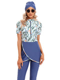 Muslim Bathing Suits Muslim Swimwear Short Sleeve Women Swimsuit Women Beach Swimsuit Burkini