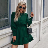 Women Dress Long Sleeve Dress