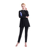 Muslim Bath Suits Three-Piece Set Beach Swimsuit