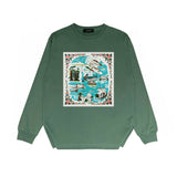 Amiri Long Sleeve Shirt Fashion Brand Long Sleeve Long-Sleeved T-shirt Blouse