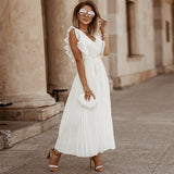 Women Date Dress Chiffon Dress Slim Fit Dress