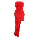 Women Dresses Sexy Dress Wrapped Skirt Dress Skirt (Zns0409)