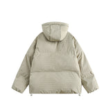 Unisex Winter Cotton Coat Vintage Loose and Warm Cotton Jacket