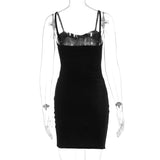 Women Dresses Spring and Summer Sexy Sling Sheath Dress