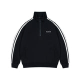 Unisex Jacket Autumn Sports Stand Collar Jacket Men's and Women's Same Style Top Loose Half Zipper Jacket