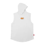 Men Vest Sleeveless T-shirt Men's and Women's Brand Sports Hooded Vest