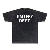 Gallery Dept T Shirts Tee Shirt Washed and Worn Short Sleeve T-shirt Blouse