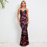 Women Date Dress Summer Sexy Slim Strap Fishtail Skirt