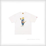 Men T-shirts Tiger Man Cartoon Printed Short Sleeve T-Shirt Loose T-Shirt