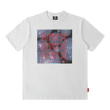 Men T Shirt Vintage Half Sleeve Tee