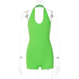 Women Jumpsuit Summer Sexy Backless Slim Fit Jumpsuit