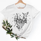 Magical Wizard Castle Shirt Movie Inspired Tee Wizard School