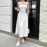 Women Dresses Dress Long Dress with Suspenders (Csm202403)