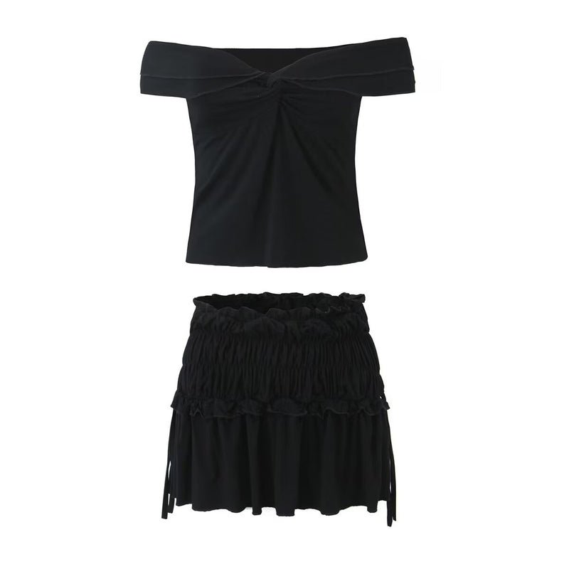 Women Tops Summer Skirt