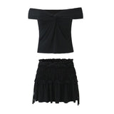 Women Tops Summer Skirt