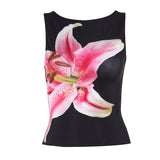 Women Tops Summer Vest Sexy Backless Top