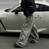 MIJKO Men's Vintage Pants MIJKO Men's Women's Baggy Overalls Straight Casual Pants
