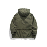 Unisex Shirts Autumn Waterproof Hooded Jacket