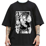 2024New Fushiguro Toji T Shirt Fashion Anime Harajuku Tees