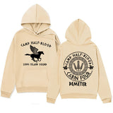 Camp Half Blood Graphics Hoodies Percy Jackson Long Island